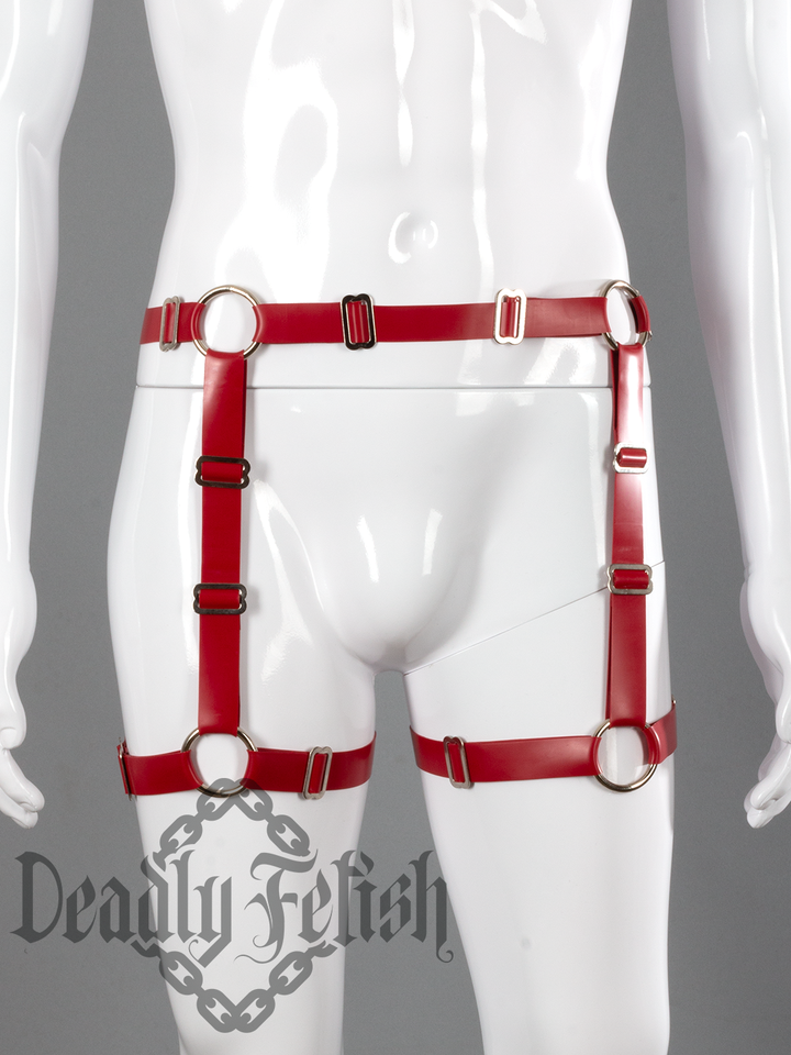 Deadly Fetish Latex: Basic Harness #02