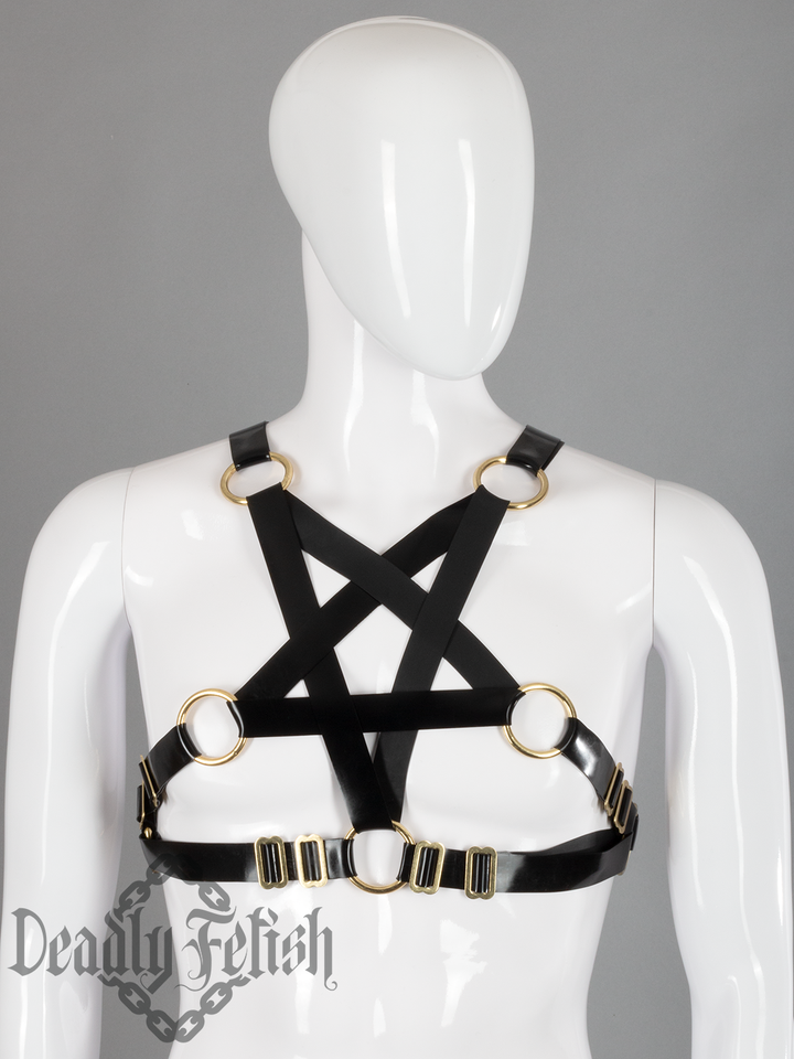 Deadly Fetish Latex: Basic Harness #04