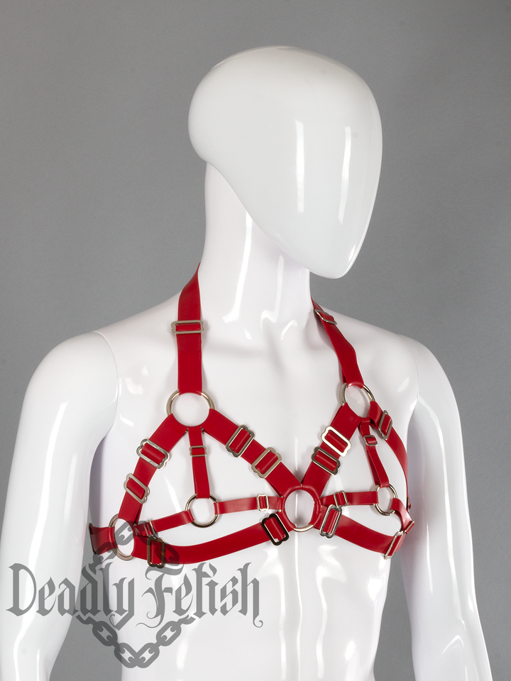 Deadly Fetish Made-to-Order Latex: Basic Harness #11