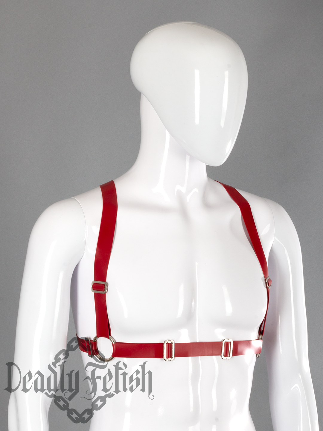 Deadly Fetish Made-to-Order Latex: Basic Harness #17