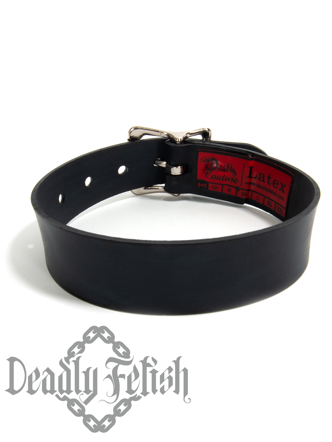 Deadly Fetish Made-to-Order Latex: Basic Choker