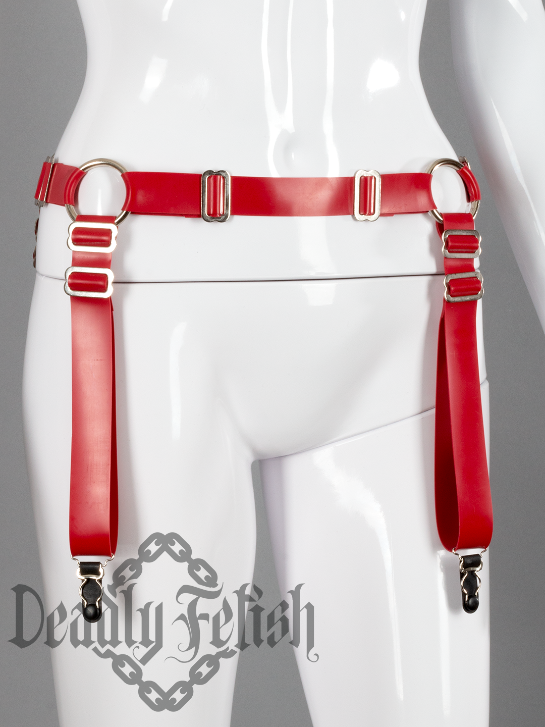 Deadly Fetish Made-to-Order Latex: Basic Harness #08