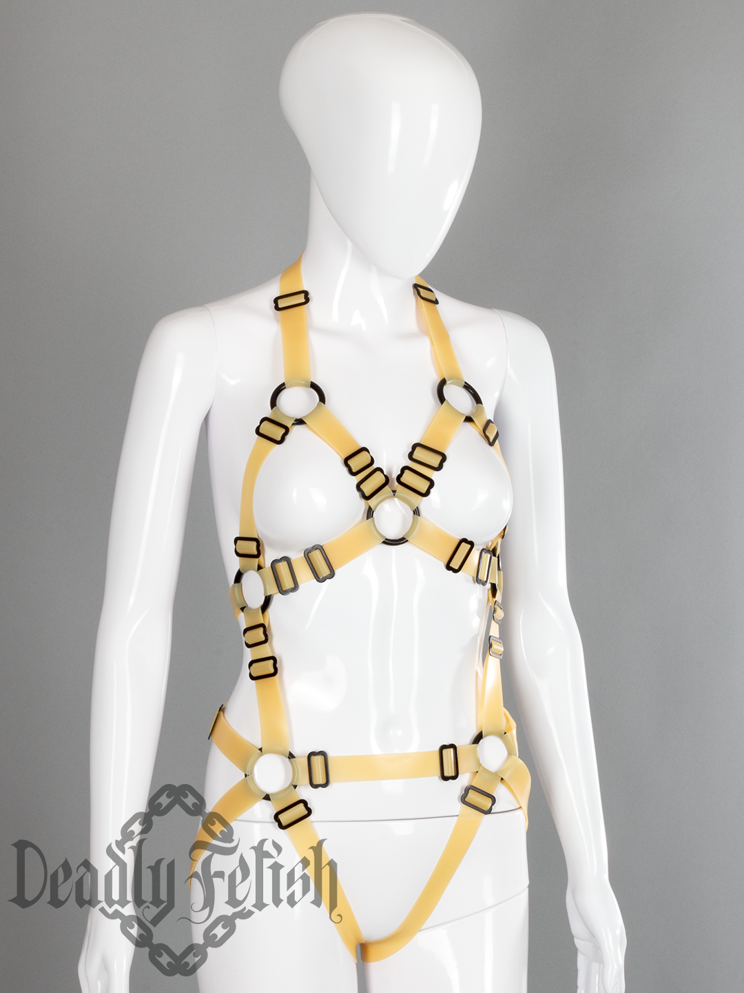 Deadly Fetish Made-to-Order Latex: Basic Harness #15