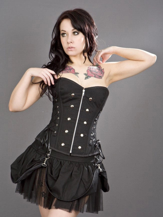 Rock Cotton Overbust Corset
