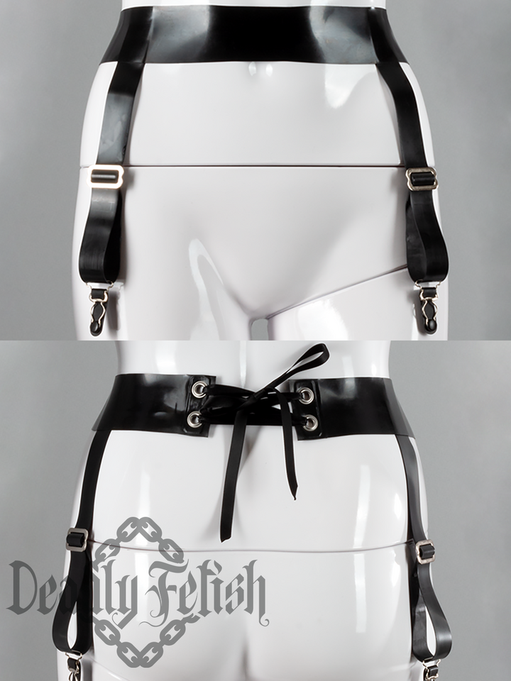 Deadly Fetish Made-to-Order Latex: Garter Belt #01