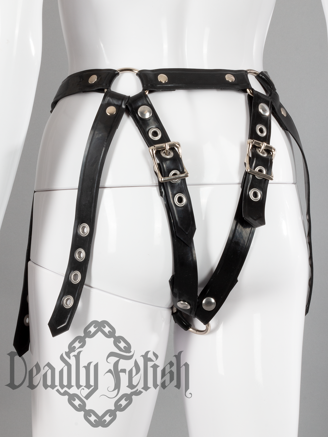 Deadly Fetish Made-To-Order Latex: Harness Addition #09 Straps