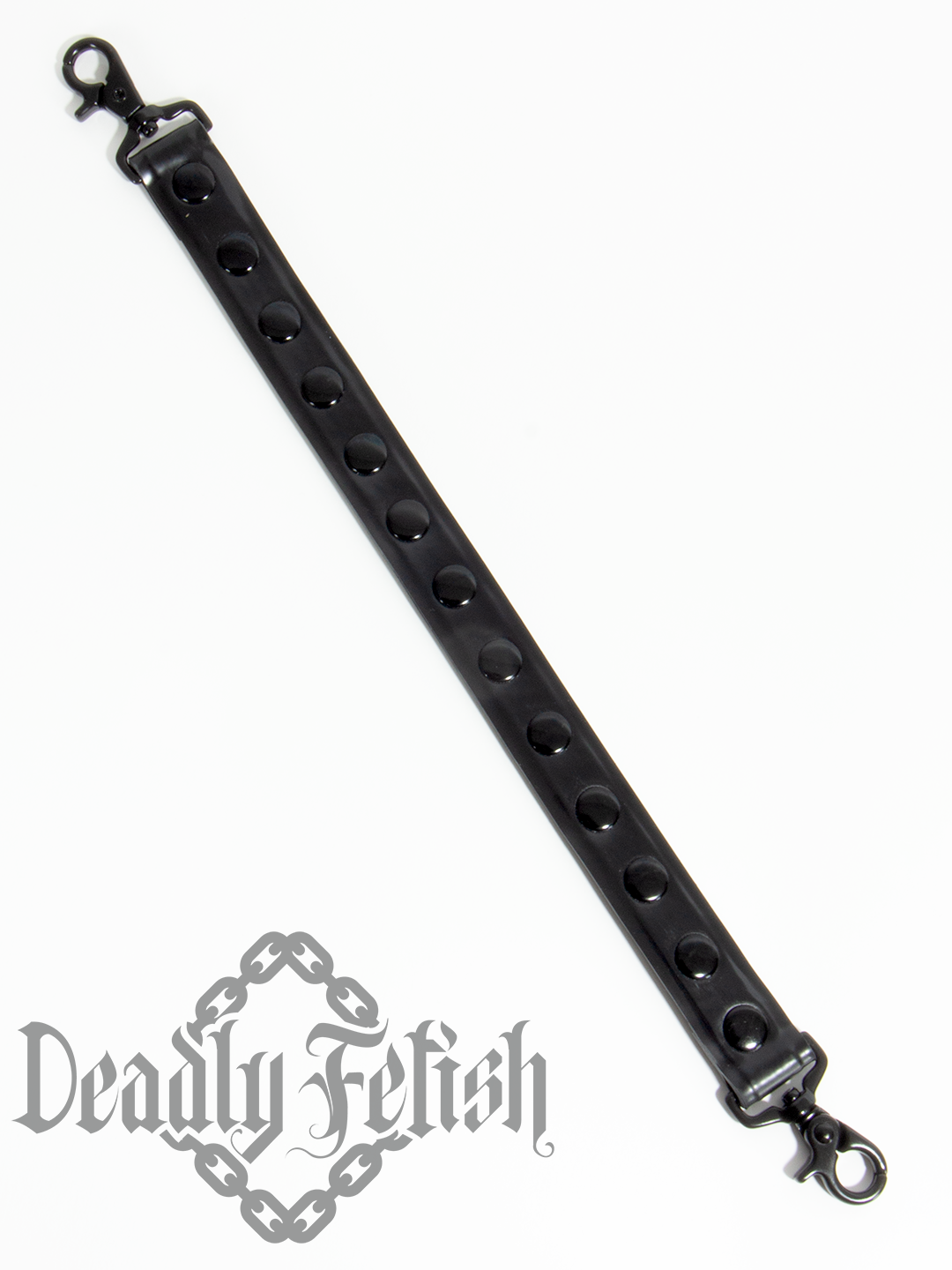Deadly Fetish Made-To-Order Latex: Harness Addition #15 Bondage Strap with Rivets