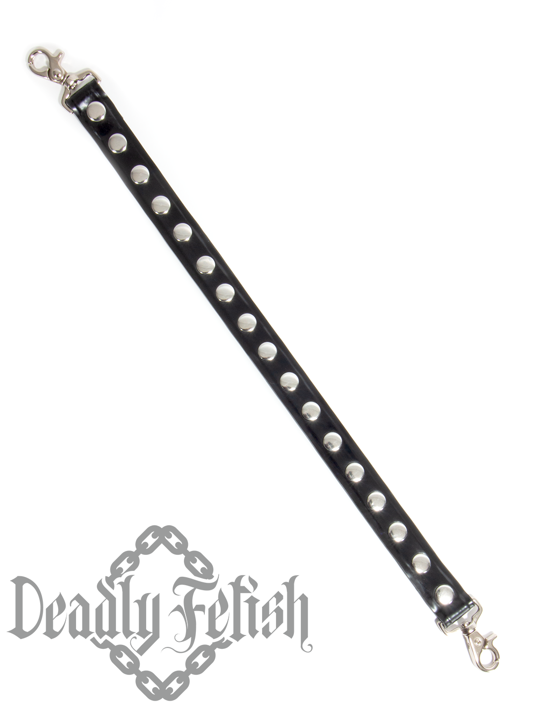 Deadly Fetish Made-To-Order Latex: Harness Addition #15 Bondage Strap with Rivets