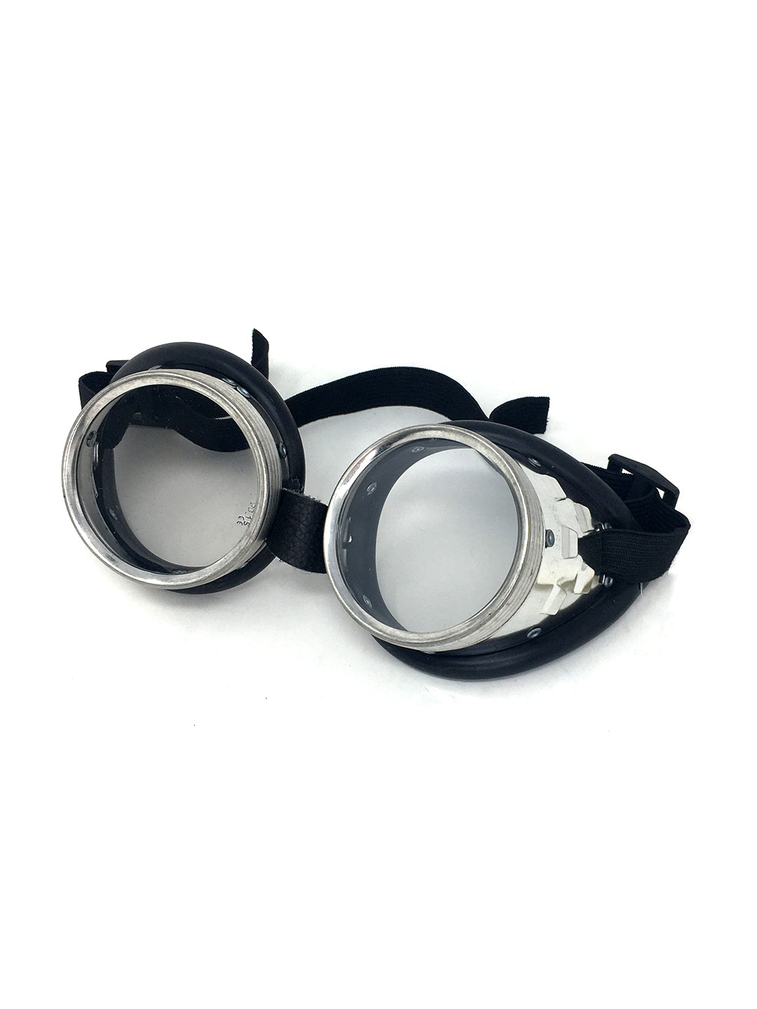 Silver Round Goggles