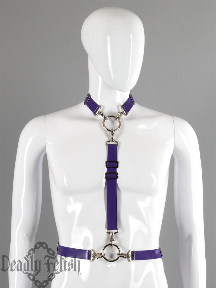 Deadly Fetish Made-to-Order Latex: Basic Harness #75