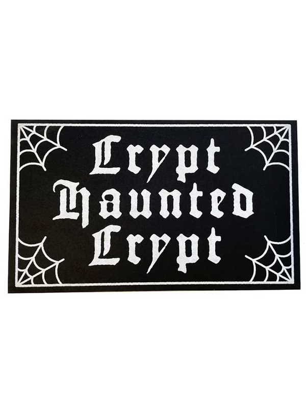 Crypt Haunted Crypt Doormat