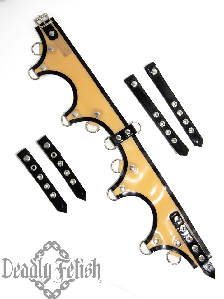 Deadly Fetish Latex: Harness #73 with Snap on Straps