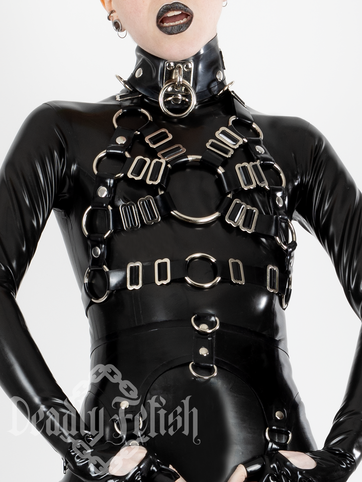 Deadly Fetish Made-To-Order Latex: Harness #81