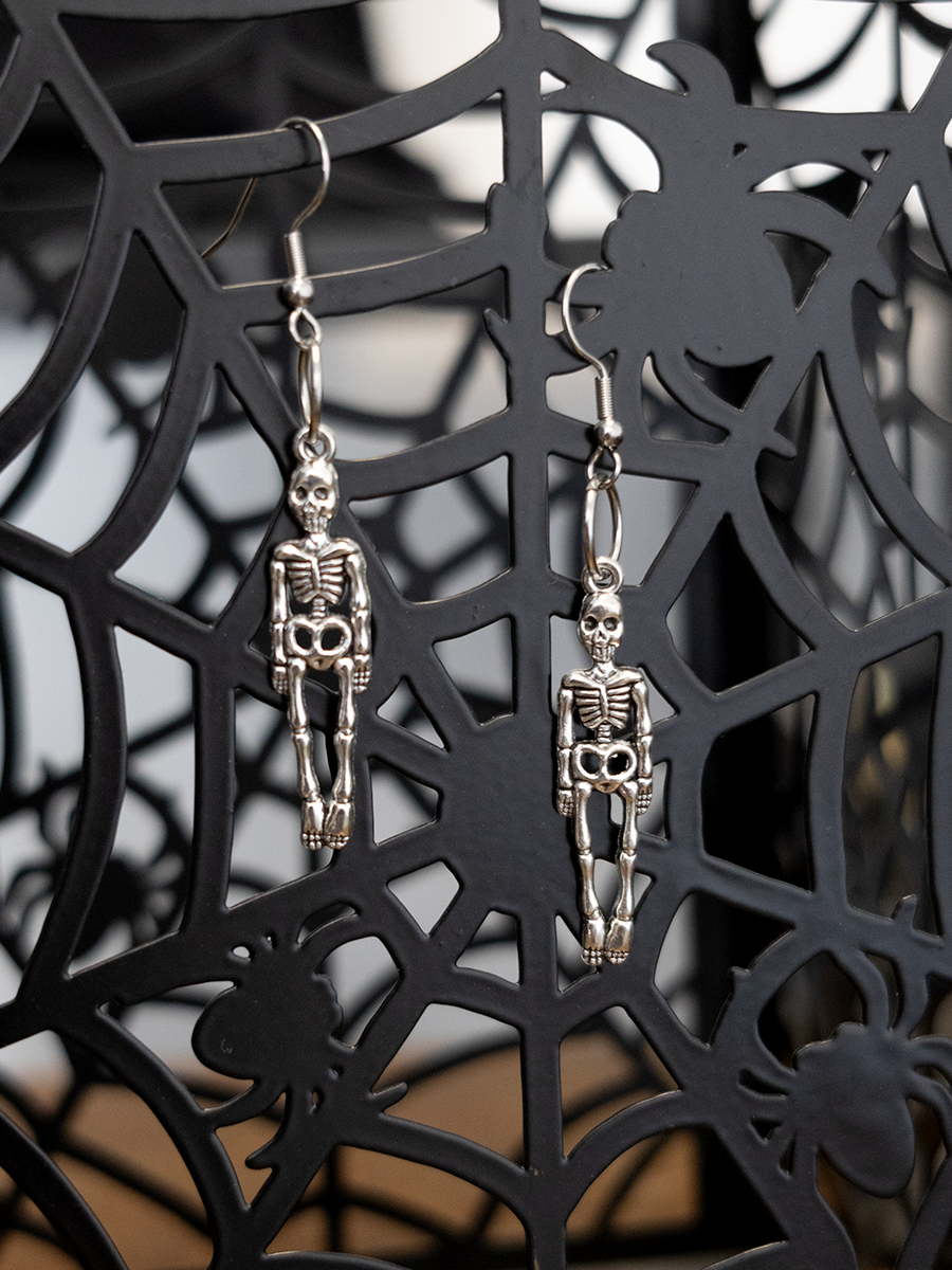 Skeleton Earrings