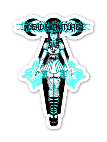 Deadly Couture Goth Dolly Sticker