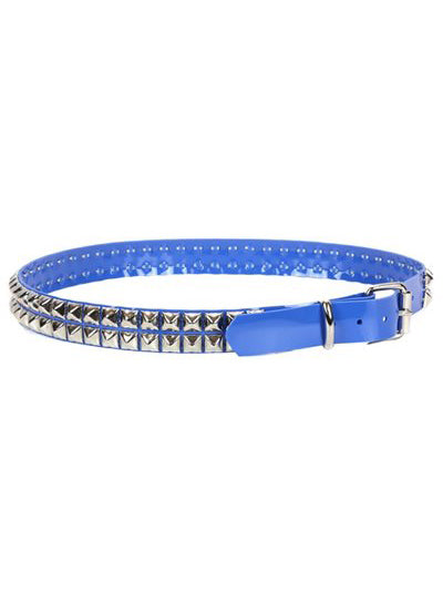 Vinyl Pyramid Studded Belt