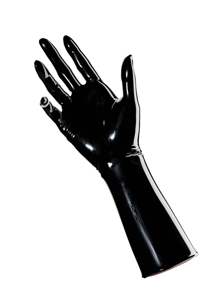 Latex Mid-Arm Length Gloves
