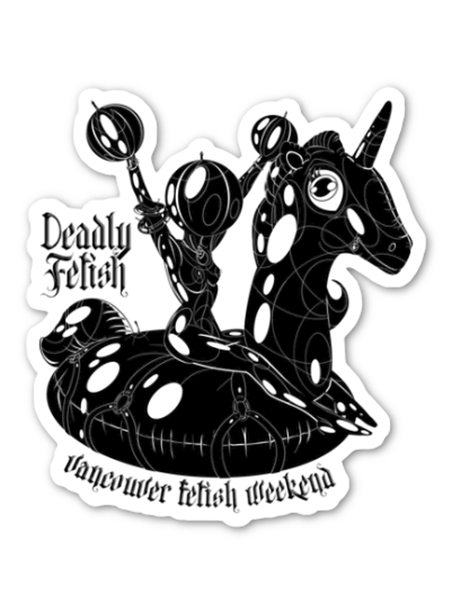 Deadly Fetish Summer Fun Sticker