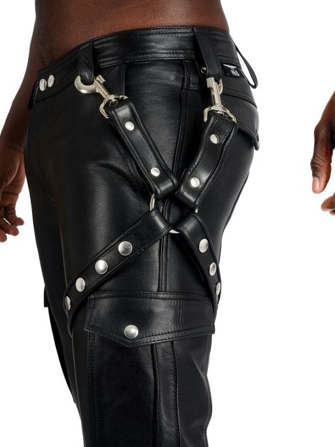 Leather Leg Harness Deadly Couture Inc