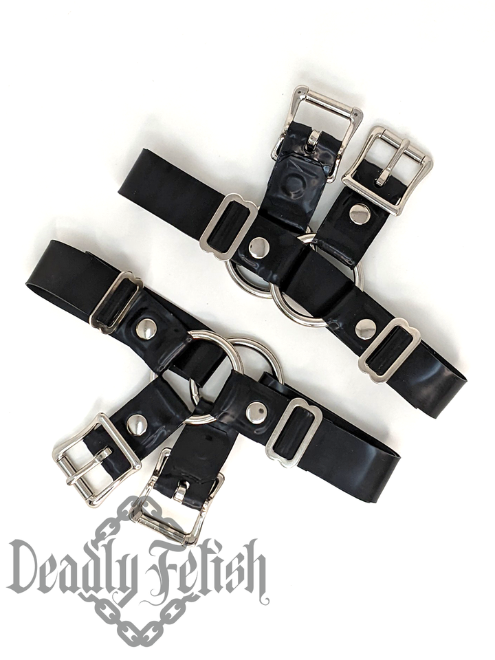 Deadly Fetish Latex: Harness Addition #21 Adjustable Leg Straps