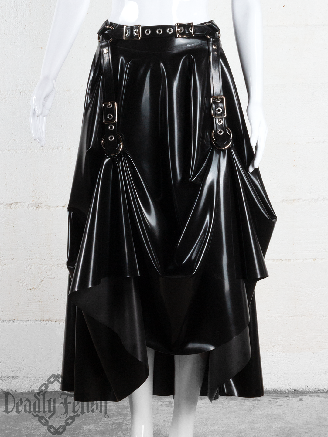 Deadly Fetish Made-to-Order Latex: Harness Addition #23 Utility Rings