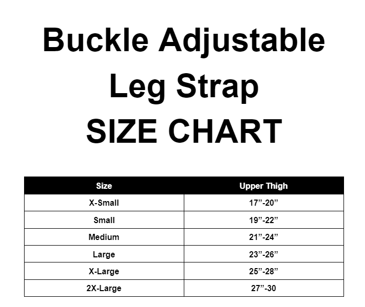 Deadly Fetish Latex: Harness Addition #14 Single Buckle Leg Braces
