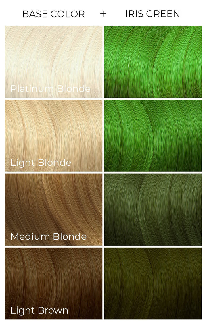 Iris Green Hair Dye