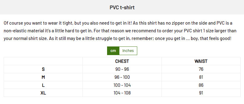 PVC T-Shirt