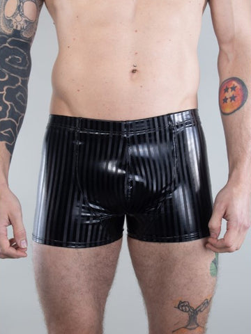 Printed PVC Shorts