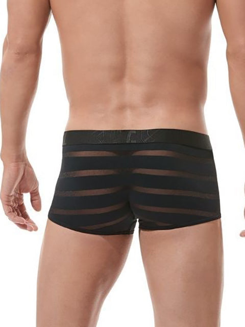 Mesh Striped Boxer Brief