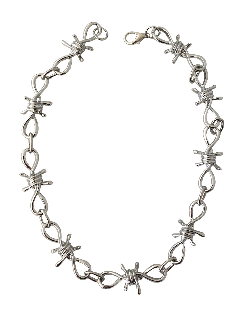 Barbed Wire Necklace