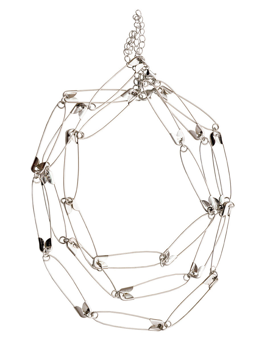 Safety Pin Necklace