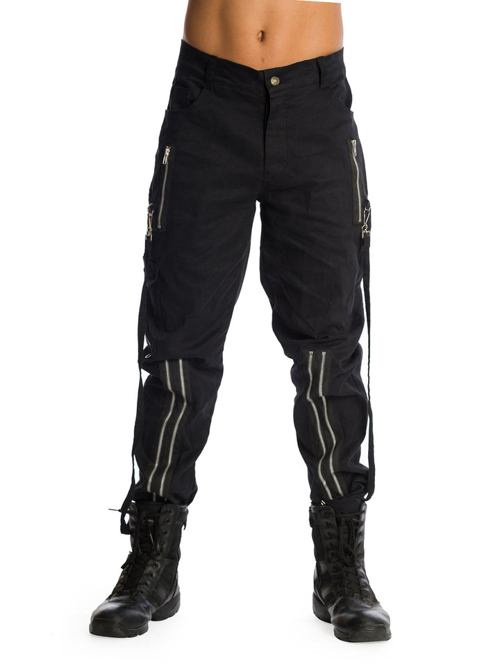 Black Bondage Pants