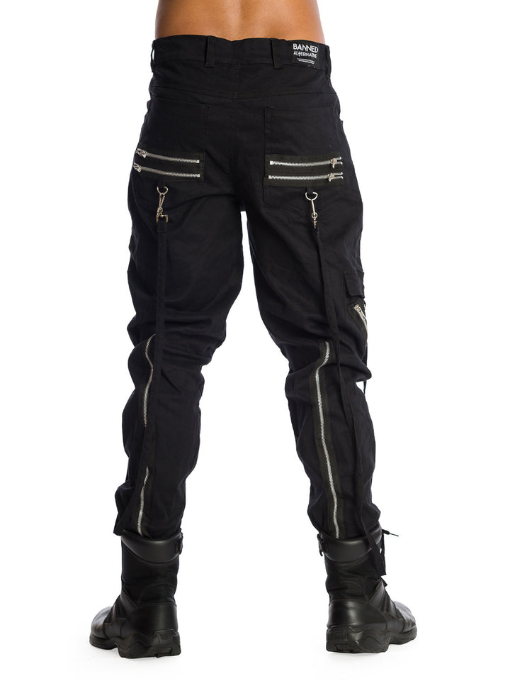 Black Bondage Pants