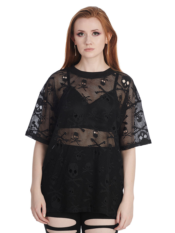 Skull Net T-Shirt