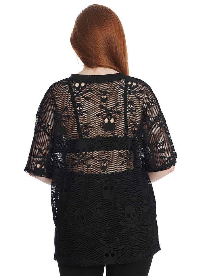 Skull Net T-Shirt