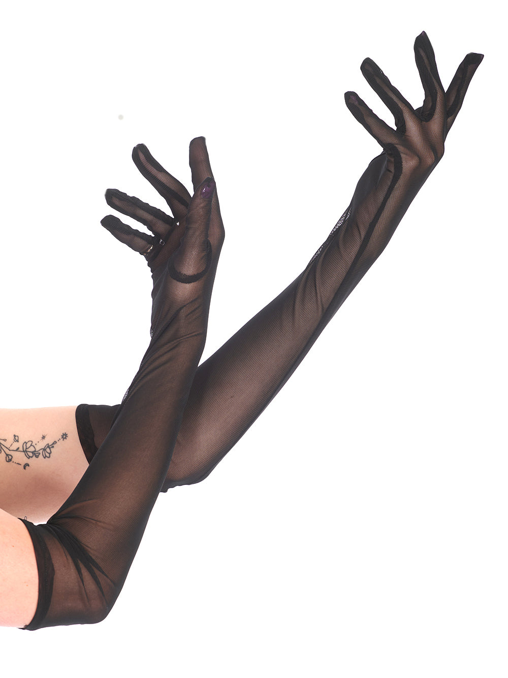 Mesh Opera Gloves