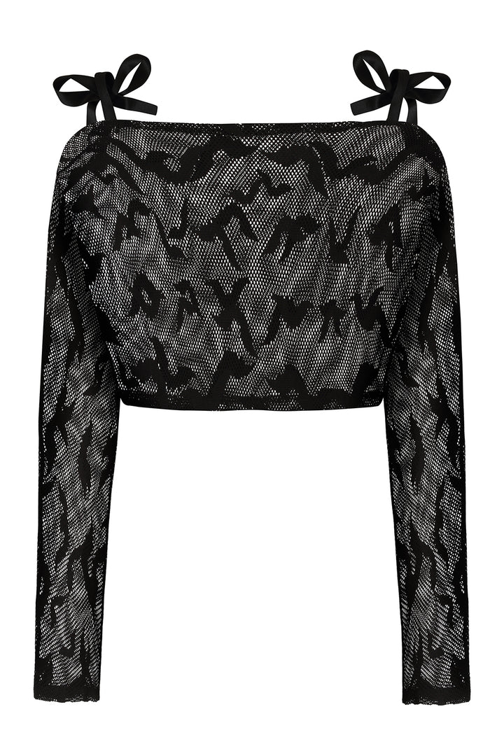 Elvira Bat Net Top
