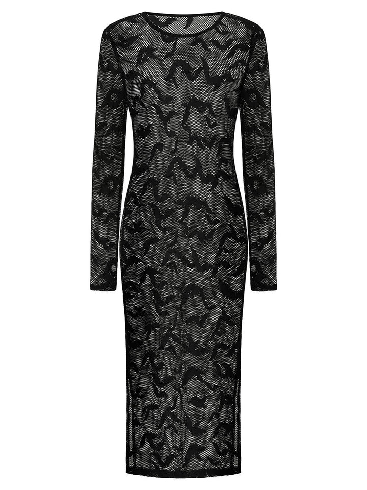Crypt Fishnet Dress