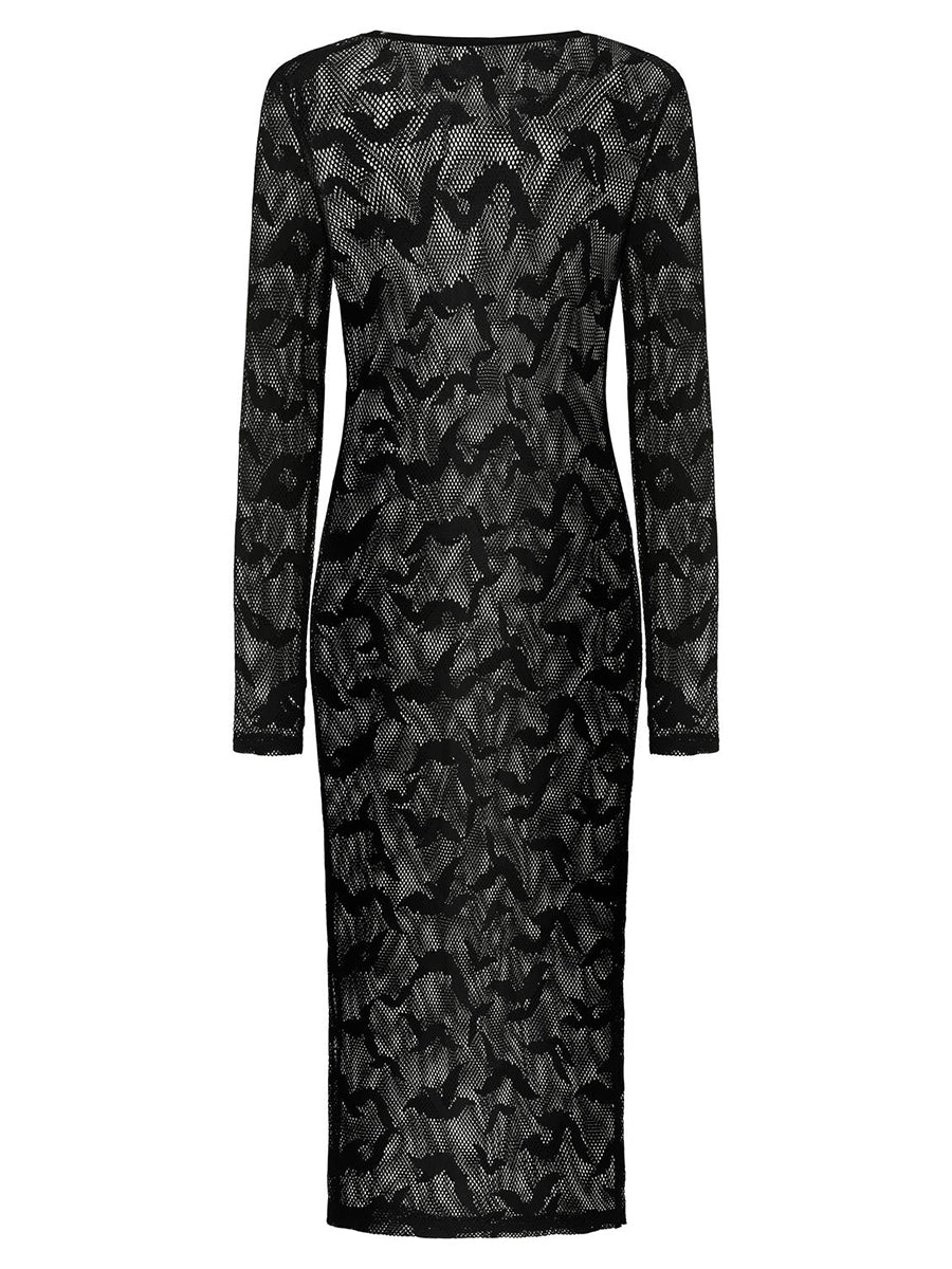 Crypt Fishnet Dress