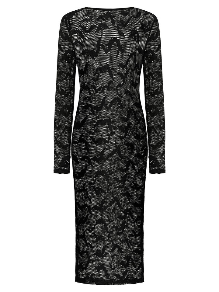 Crypt Fishnet Dress