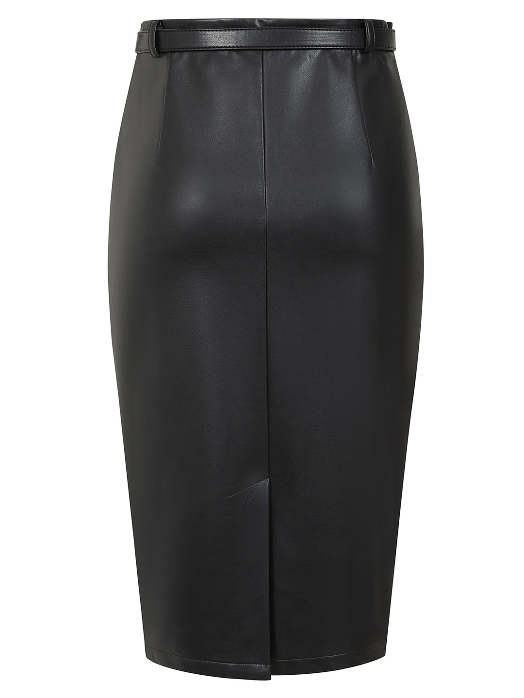 Ada Vegan Leather Pencil Skirt