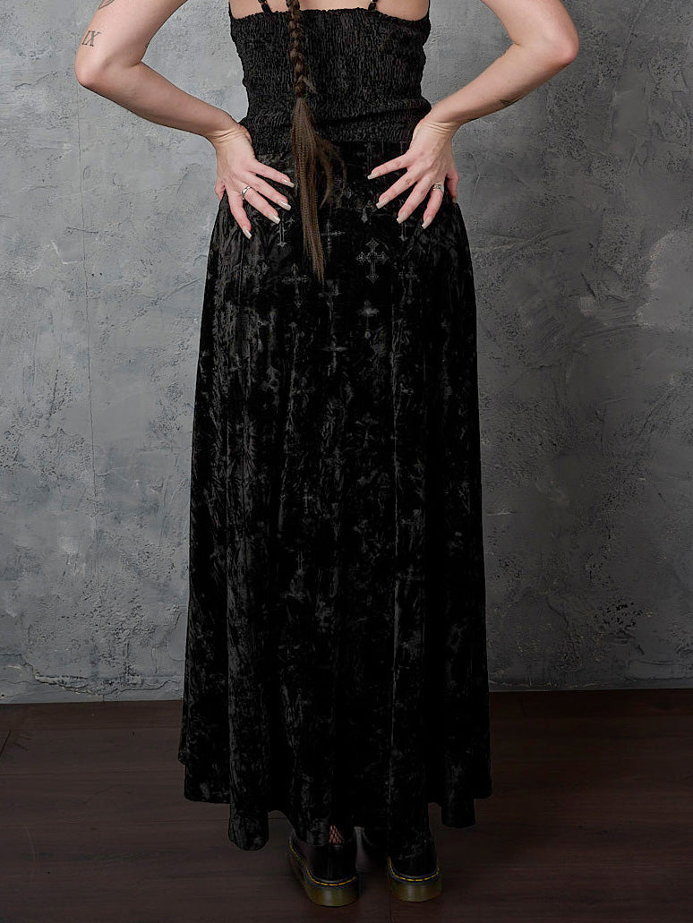 Sanctum Velvet Skirt