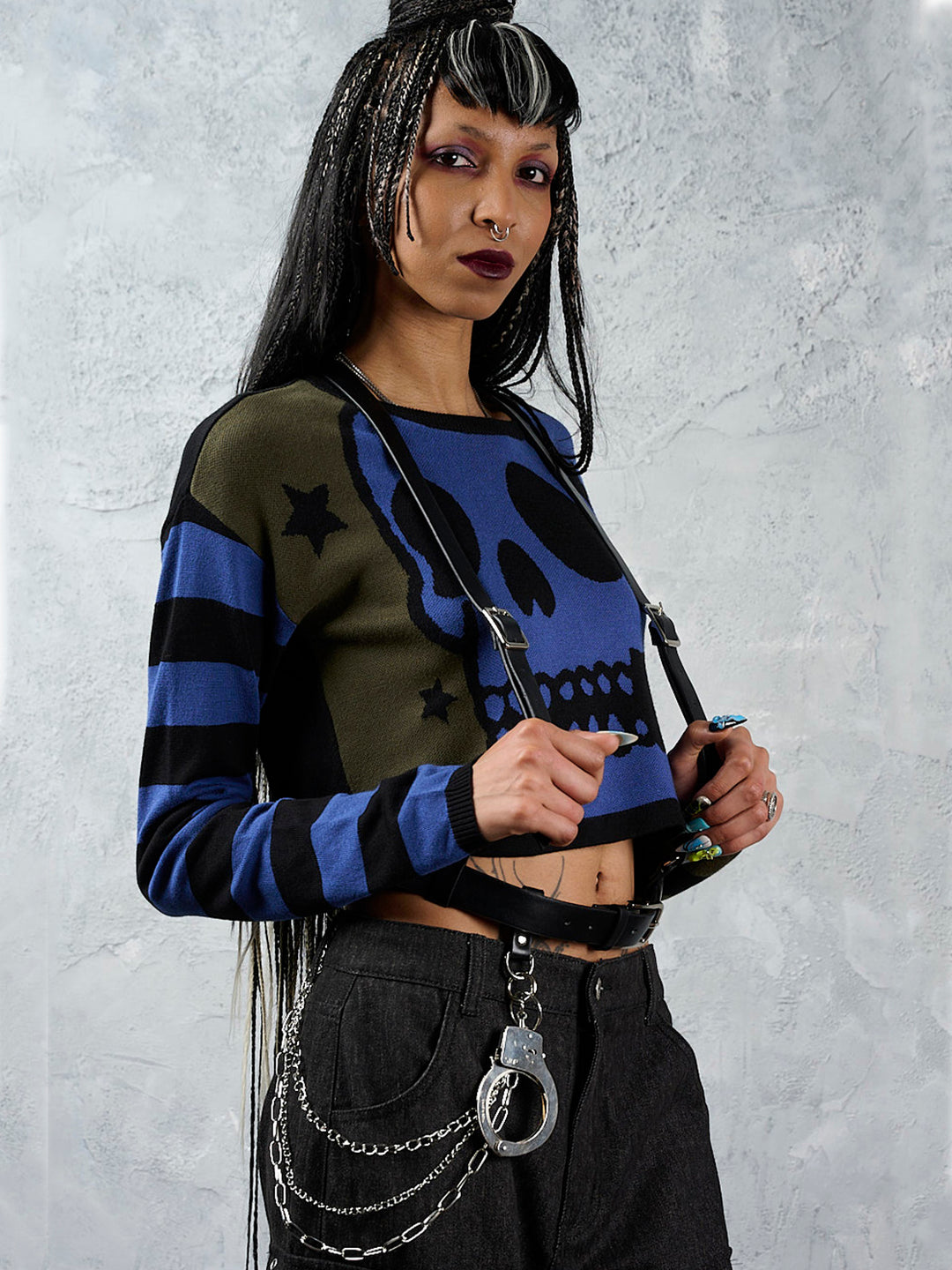 Obsidian Rite Vegan Leather Harness