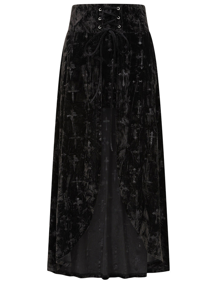 Sanctum Velvet Skirt