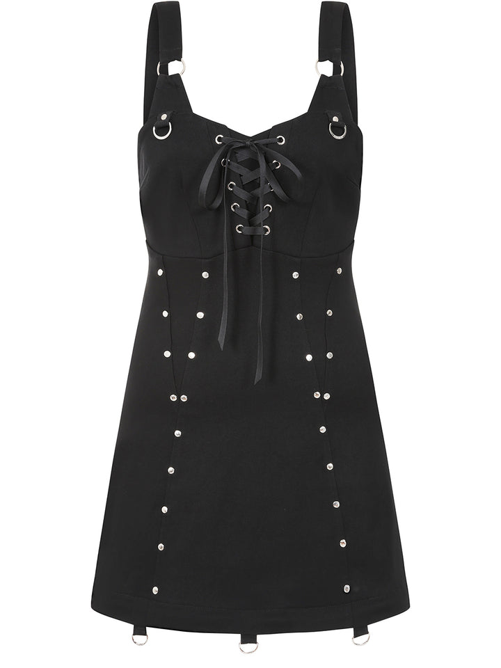 Black Iron Bloom Dress