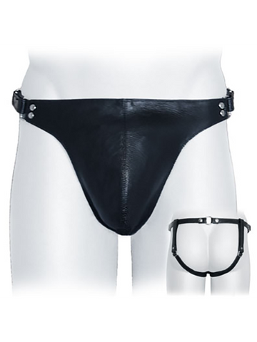 Simple Leather Jock