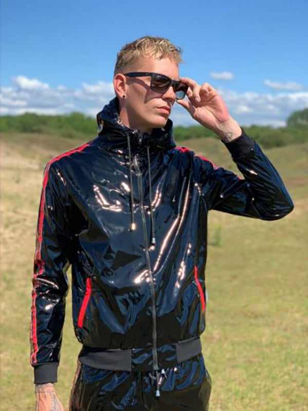 PVC Tracksuit Jacket