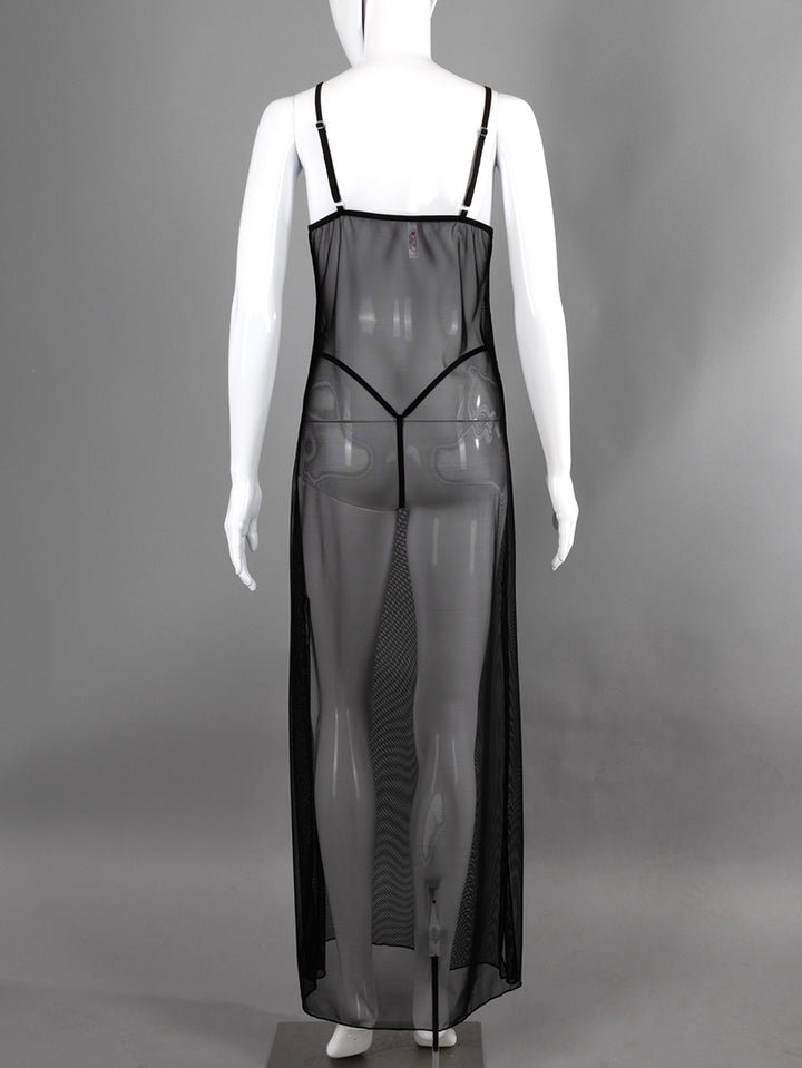 Mesh Lingerie Gown