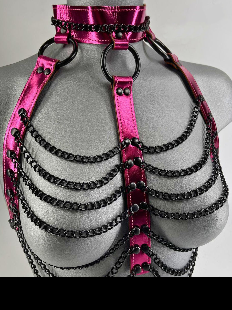 Leather Ribcage Harness